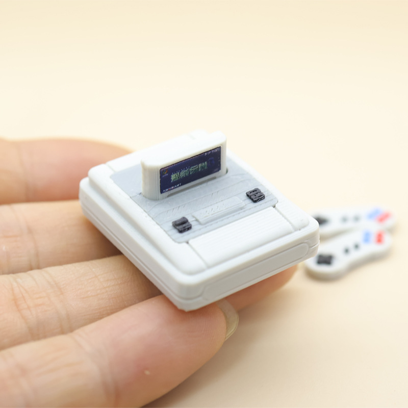 Photography Game - 1set Dollhouse Mini Retro Game Console