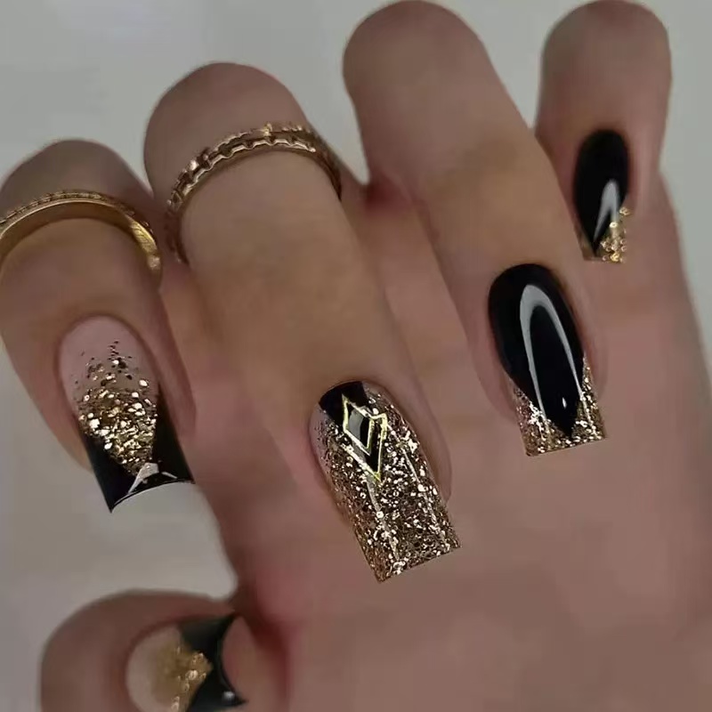 Photography Night - Hot Sales 24pcs Women'S Nail Set