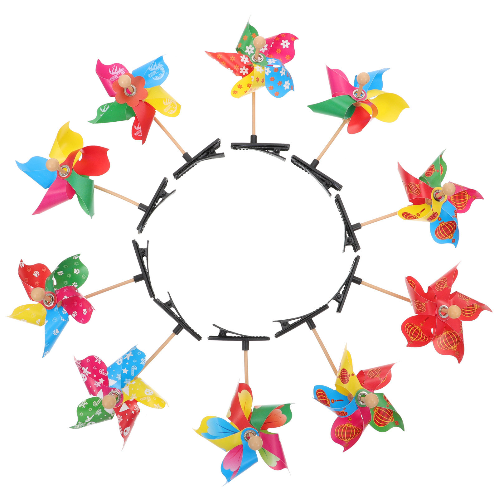 Photography Contest - 20Pcs Pinwheel Hairpin Baby Hairpin Girls