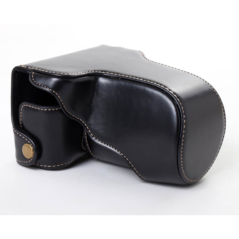Lens Case Pouch - PU Leather Camera Bag Case Lens