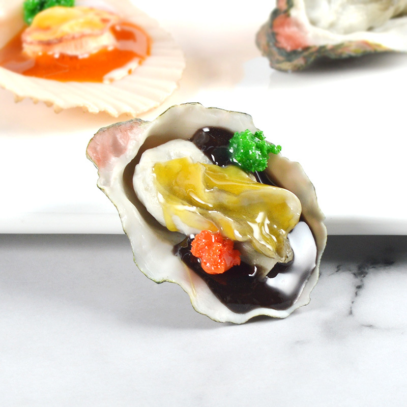 Photography Of Food - Artificial Oyster Scallop Fake Food Simulation