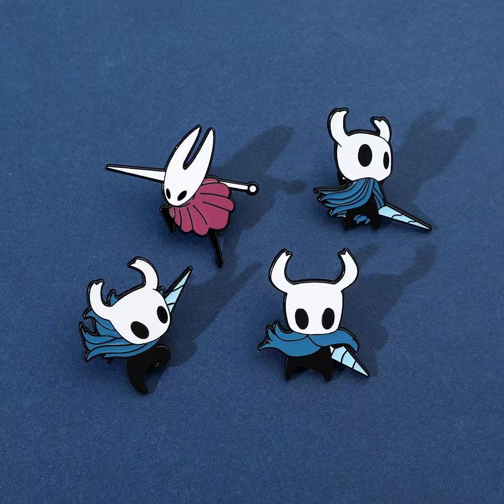 Photography Jacket - 4PCS Hollow Knight Enamel Pins -