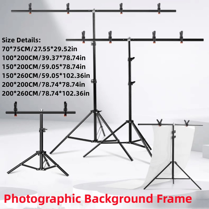 Photography Term - RP04 Backdrop Stand Photo Video Studio