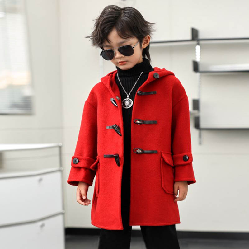 Children Winter Red Green Wool - Photography Jacket review and price