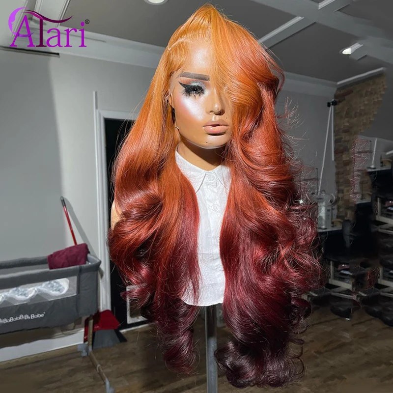 Ombre Orange Roots 13x4 Lace F - Photography Night review and price