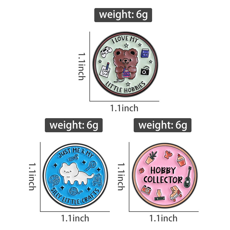 Hobby Collector Enamel Pins Cr - Photography Game review and price