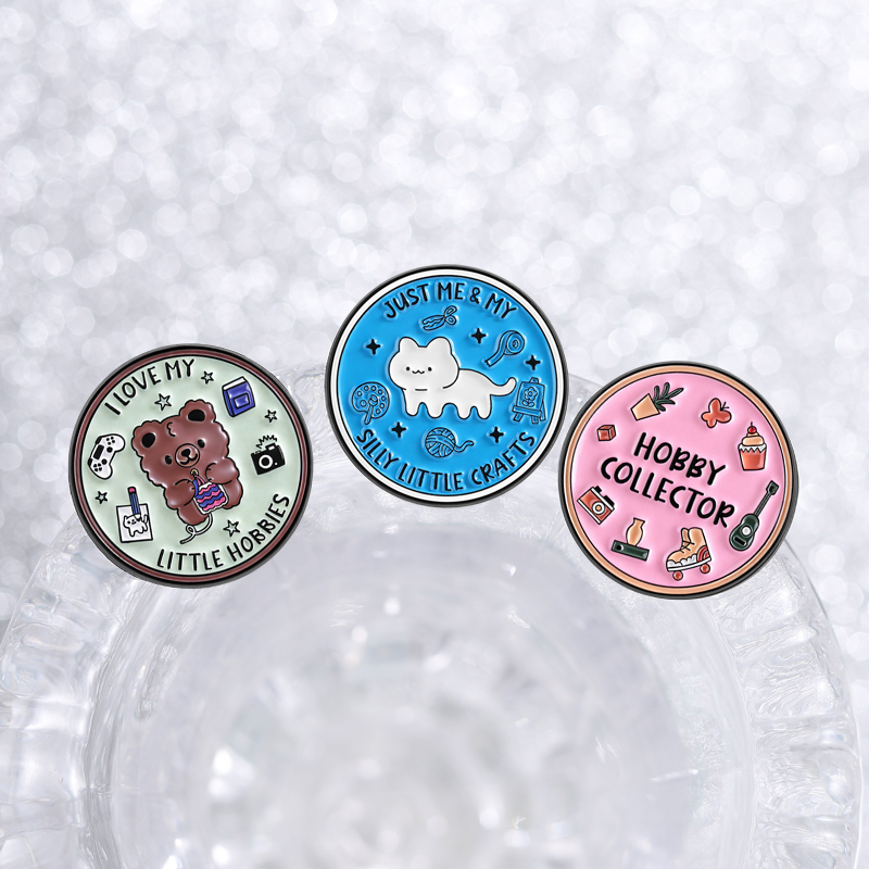 Hobby Collector Enamel Pins Cr - Photography Game review and price