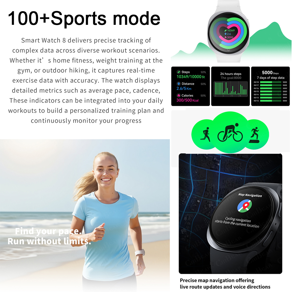 2026 New Watches 8 Mini GPS Tr - Intervalometer Timer review and price