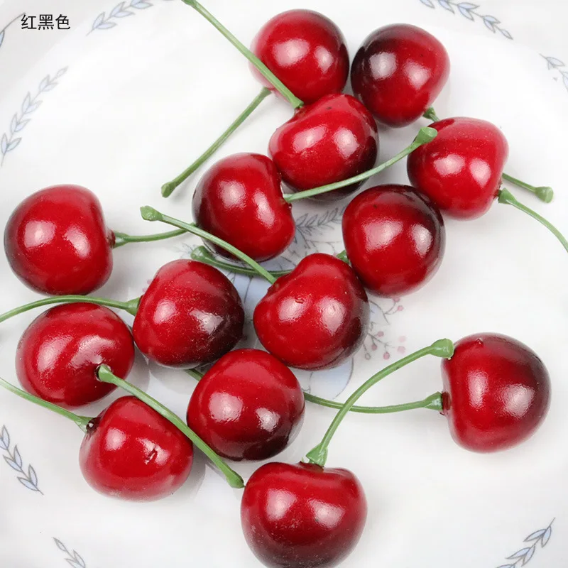 30Pcs Fake Cherry Simulation C - Photography Of Food review and price