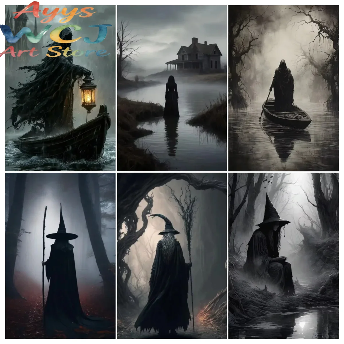 Dark Academia Art The Witch De - Photography Night review and price