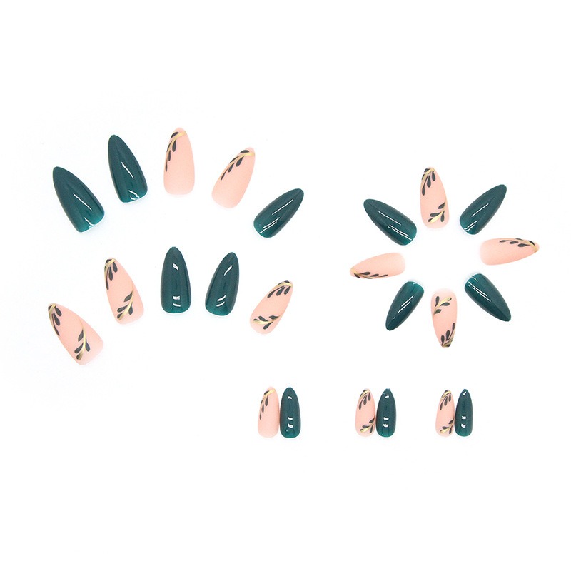 24P/Set Medium-length Almond P - Photography Night review and price