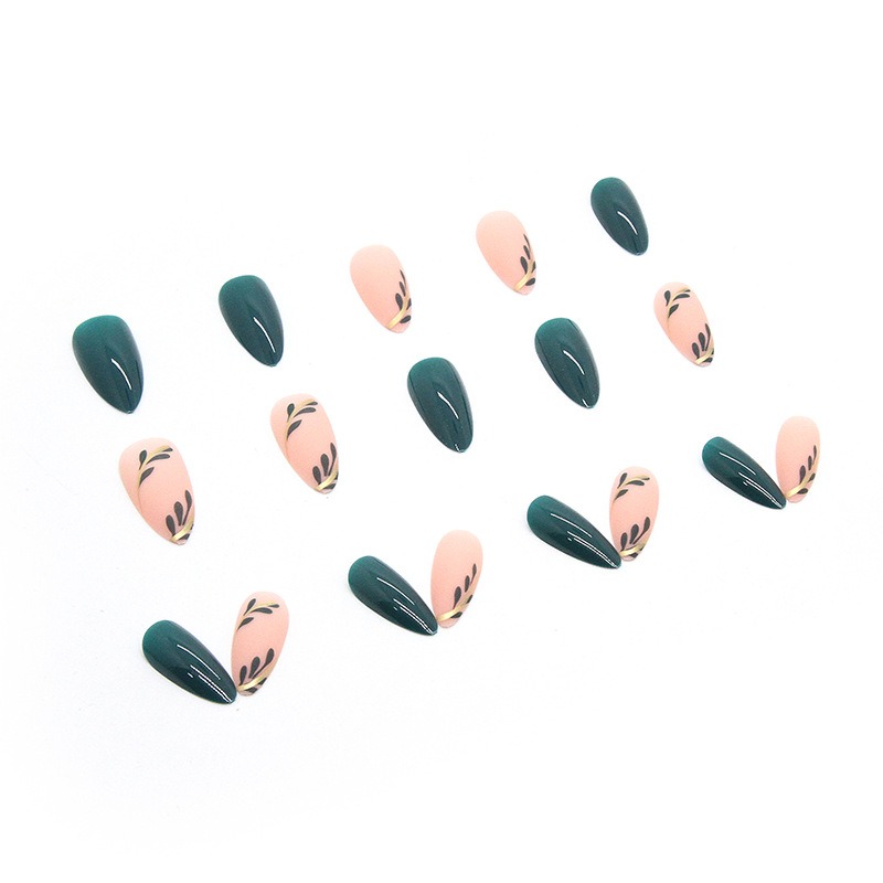 24P/Set Medium-length Almond P - Photography Night review and price