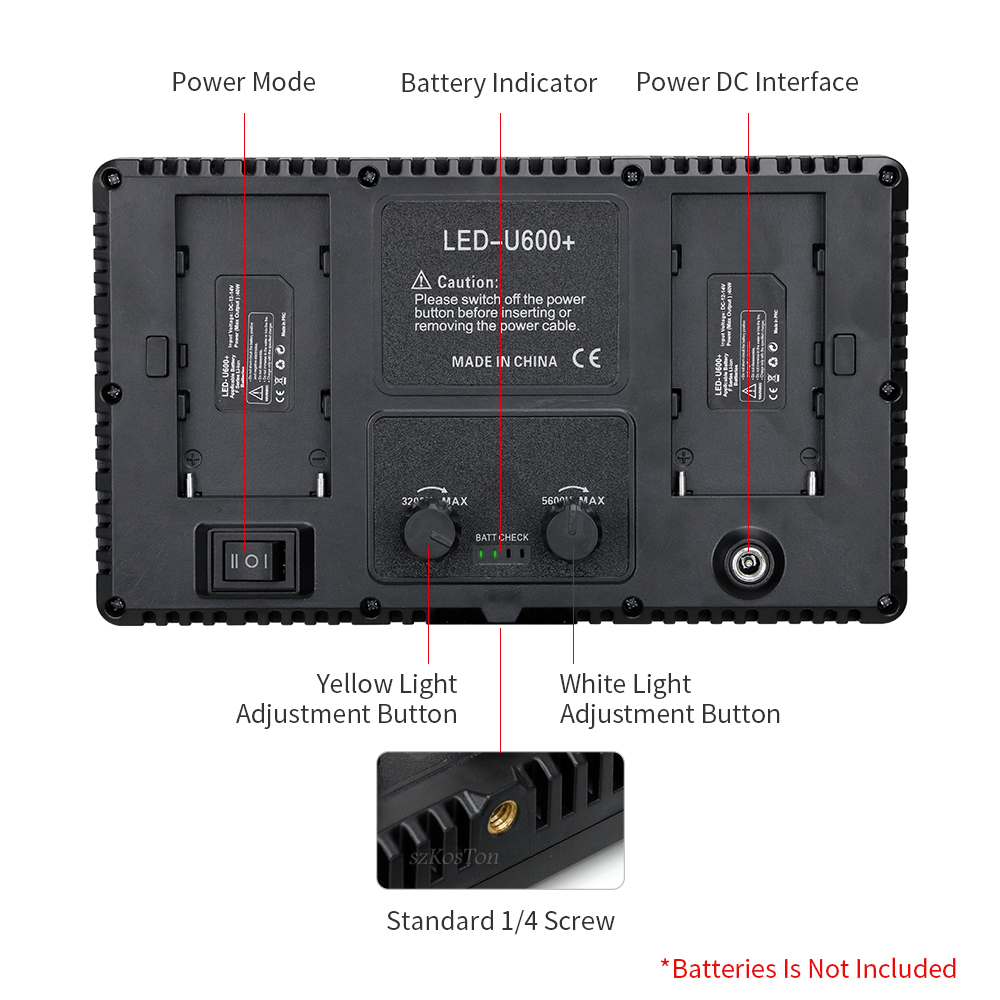 U800 LED Photo Studio Light fo - Photography Game review and price