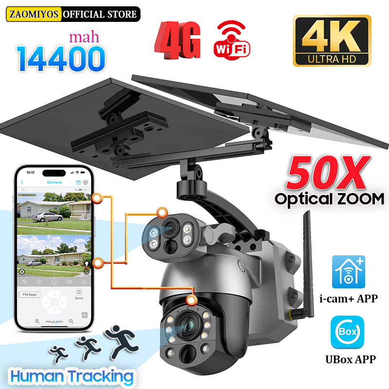 4K 50X ZOOM 10MP Solar Camera  - Photography Term review and price