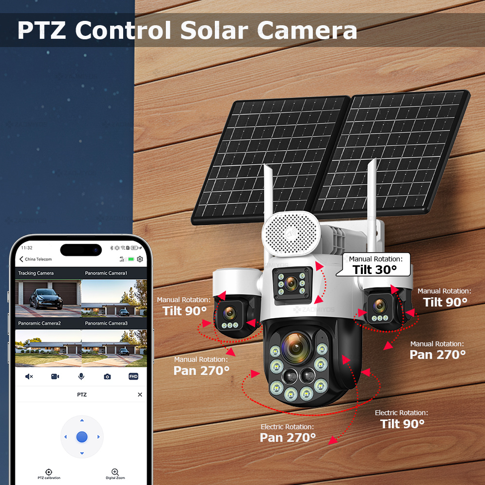 4 Lens Outdoor 360° Surveillan - Photography Term review and price