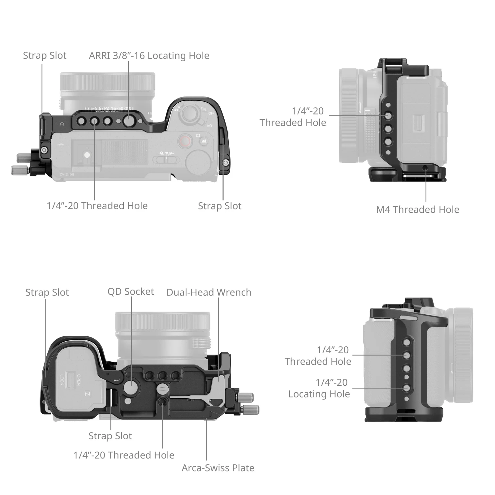 Smallrig HawkLock Quick Releas - Camera Cage Baseplate review and price