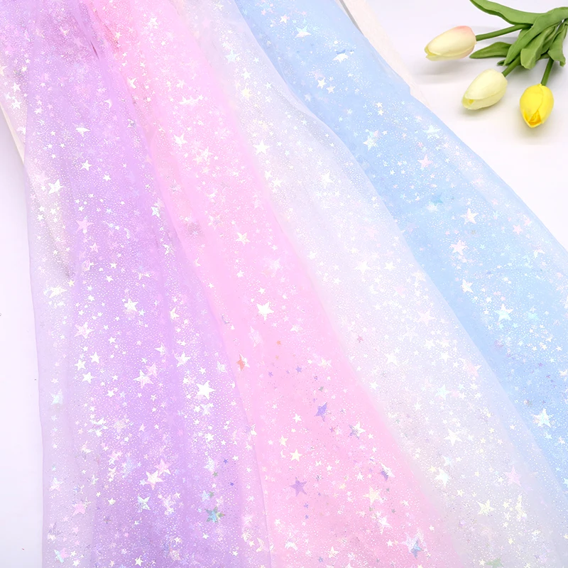 50x150cm Iridescent Star Tulle - Photography Term review and price