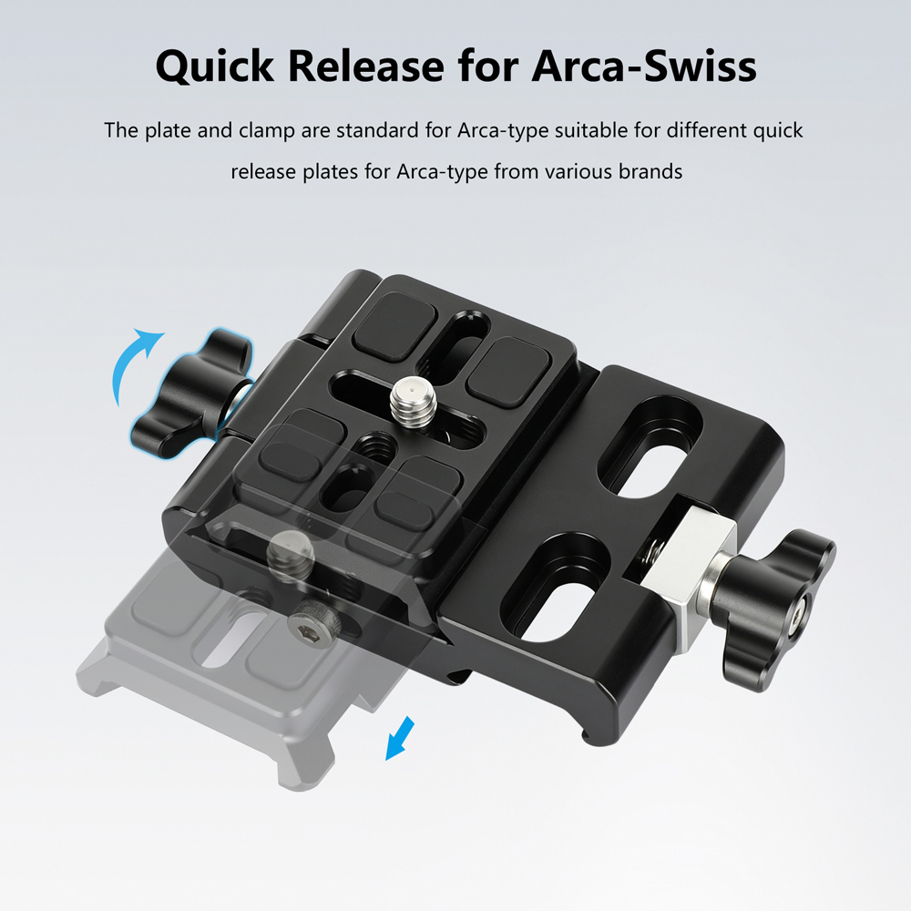 CAMVATE DSLR Camera Arca-Type  - Camera Cage Baseplate review and price
