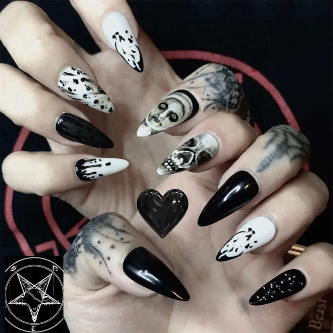 24Pcs/Set Dark Punk Skeleton L - Photography Night review and price