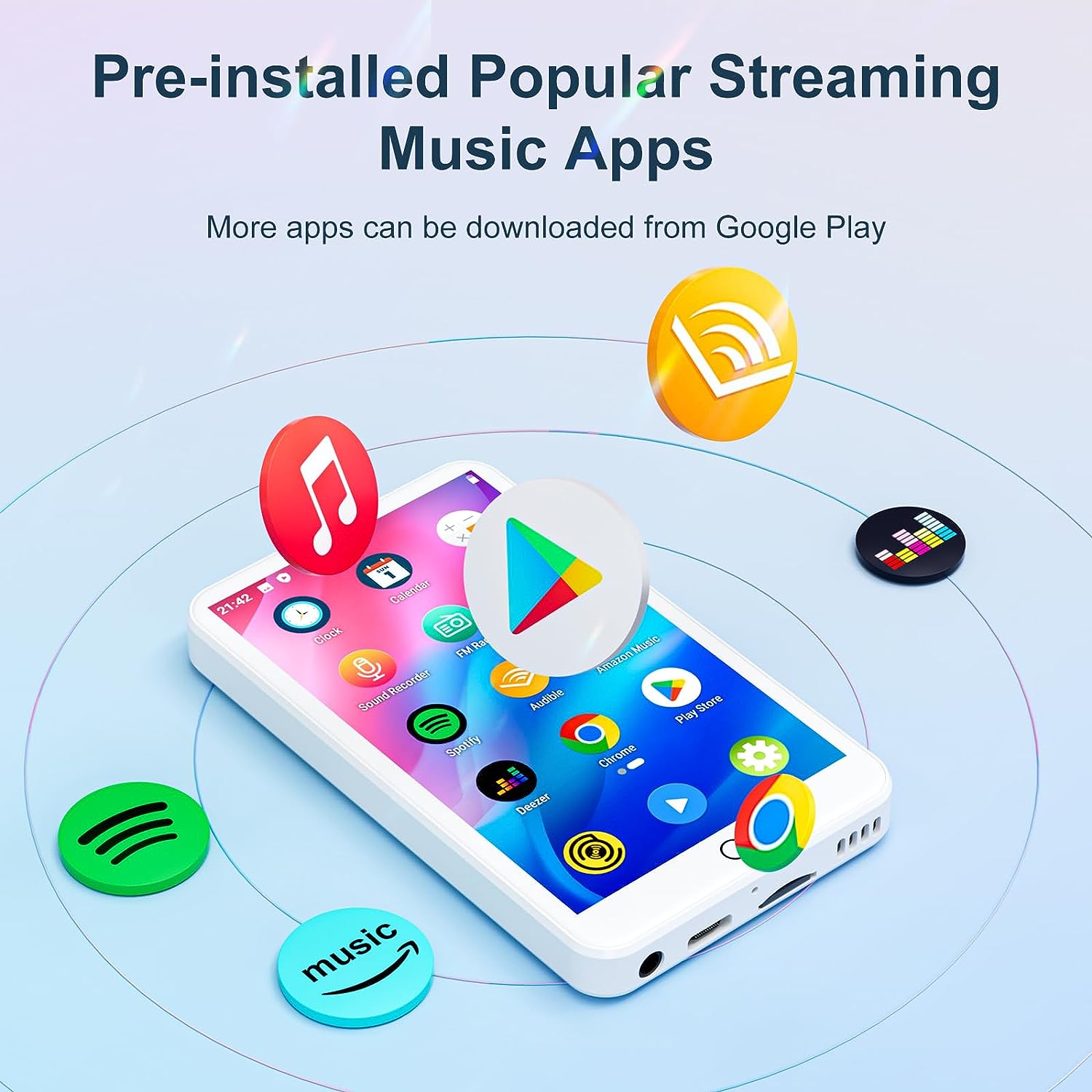 MECHEN MP3 Player Android 9.0  - Photography Game review and price