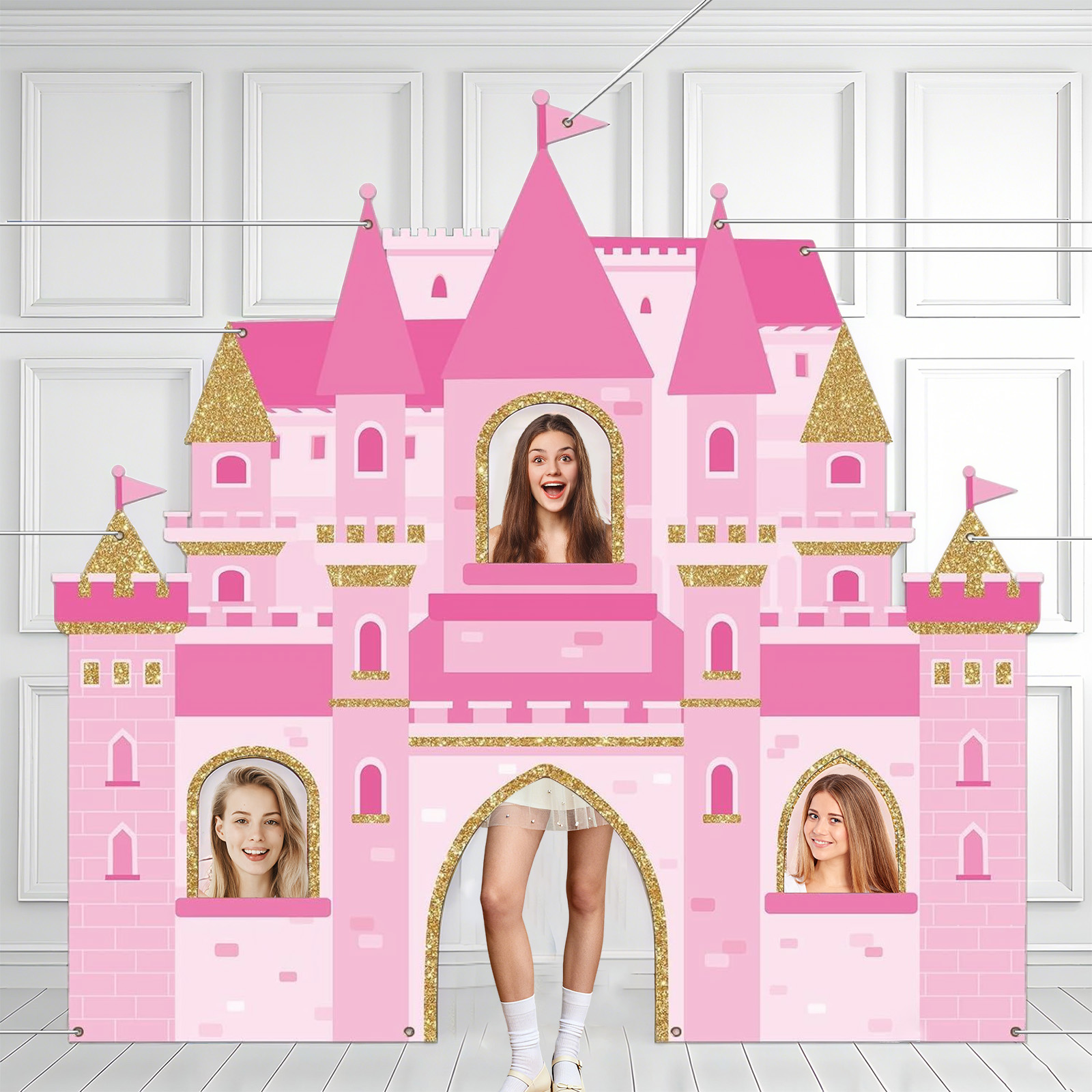 Pink Castle Party Photo Booth  - Photography Term review and price