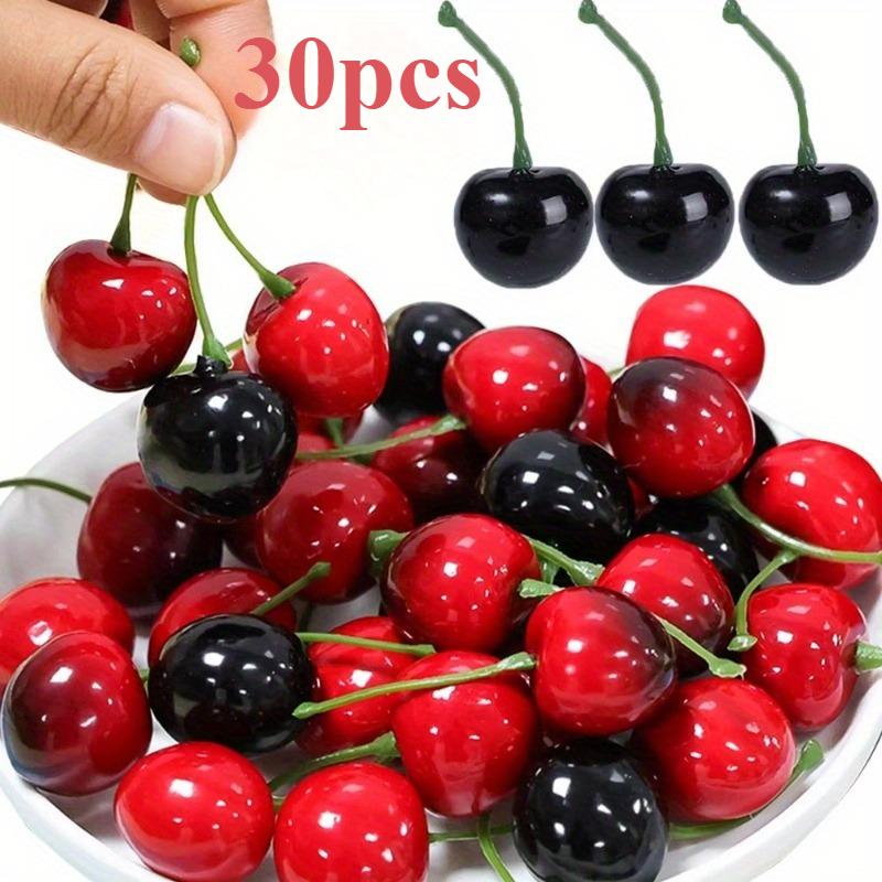 30Pcs Fake Cherry Artificial F - Photography Of Food review and price