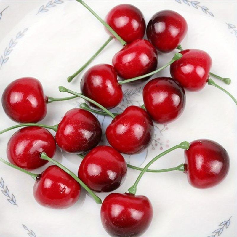 30Pcs Fake Cherry Artificial F - Photography Of Food review and price