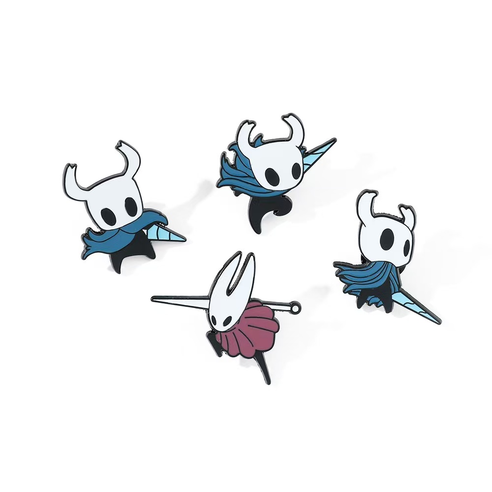 4PCS Hollow Knight Enamel Pins - Photography Jacket review and price