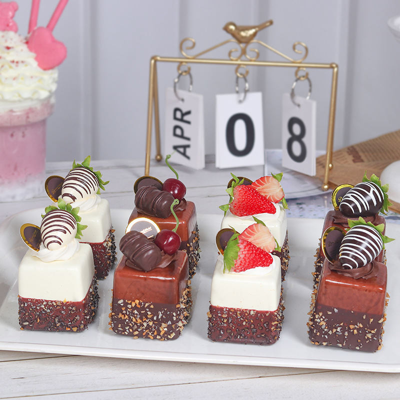 1PC Artificial Fruit Cake Bisc - Photography Of Food review and price