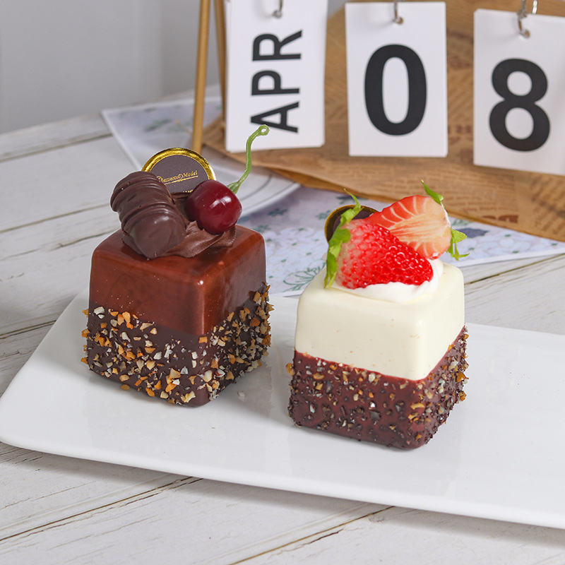 1PC Artificial Fruit Cake Bisc - Photography Of Food review and price