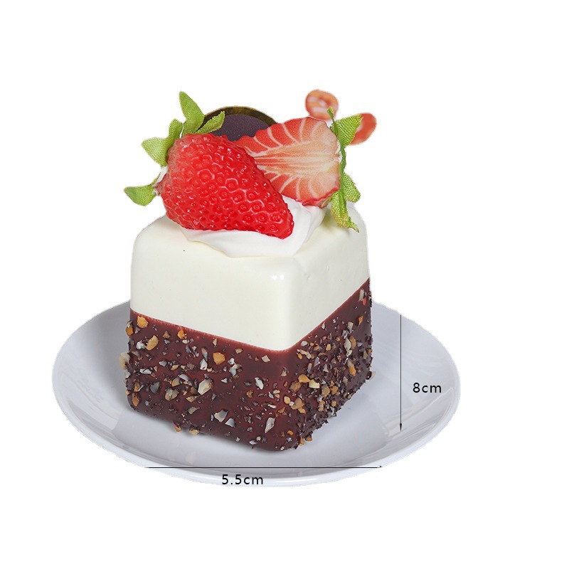 1PC Artificial Fruit Cake Bisc - Photography Of Food review and price
