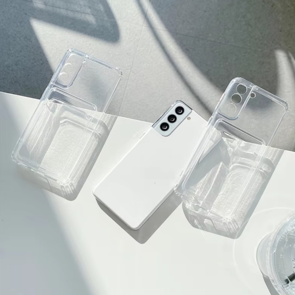 Clear Silicone Card Slot Holde - Lens Case Pouch review and price