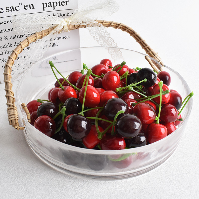 10Pcs Artificial Cherry Fake F - Photography Of Food review and price